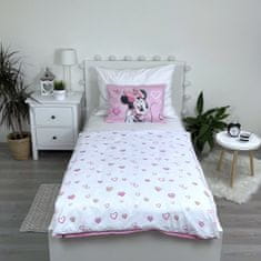 Jerry Fabrics  Disney povlečení do postýlky Minnie Powder pink baby 100x135, 40x60 cm