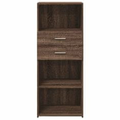 Vidaxl Skříň highboard hnědý dub 45 x 42,5 x 124 cm kompozitní dřevo