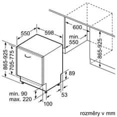 Bosch myčka nádobí SBD6ECX12E