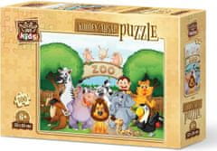 Art puzzle Dřevěné puzzle Vítejte v ZOO 100 dílků