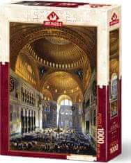 Art puzzle Puzzle První modlitba v mešitě Hagia Sofia 1000 dílků