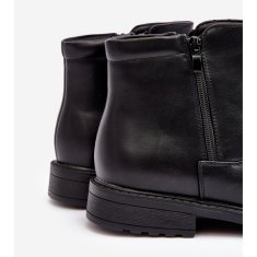 Pánské boty na zip Black velikost 44