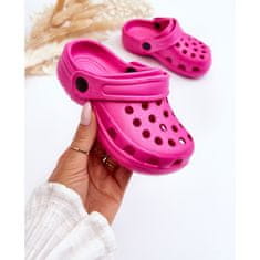 Pěnové dětské žabky Crocs Pink velikost 36