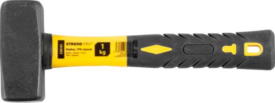 Strend Pro Kladivo HS0524, 1000 g, 260 mm, sklolaminátová rukojeť, TPR