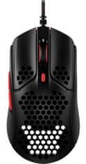 HyperX Pulsefire Haste, černá/červená