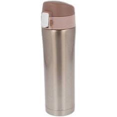 shumee OCELOVÝ TERMÁLNÍ CESTOVNÍ HRNEK THERMOS 450ml 1056 zlatý