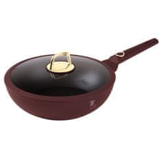 shumee TITANIOVÝ WOK S VÍKEM 28cm BERLINGER HAUS BH-8034 LEONARDO