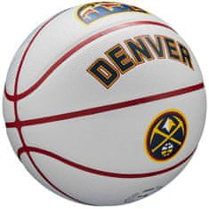 Wilson Míče basketbalové bílé 7 Nba Team City Collector Denver Nuggets Ball