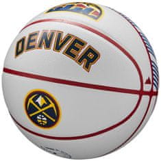 Wilson Míče basketbalové bílé 7 Nba Team City Collector Denver Nuggets Ball