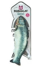 Hračka kočka Robocat Fish losos madnip, USB 30cm