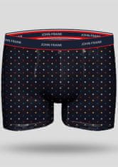 John Frank Pánské boxerky John Frank JF3BNSB01 3 Pack Dle obrázku M