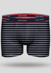 John Frank Pánské boxerky John Frank JF3BNSB01 3 Pack Dle obrázku M