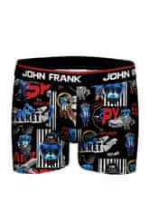 John Frank Pánské boxerky John Frank JFBD354 XL černá