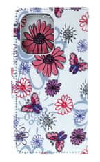 TopQ Pouzdro Xiaomi Redmi Note 13 knížkové Flowers 129995