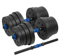 Rebel Nastavitelné nakládací činky REBEL ACTIVE RBA-2301 2x15kg