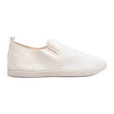 Dámské tenisky Slip-On Tennis Sneakers Beige velikost 40