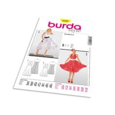 Burda Střih Burda 2393 - Šaty Marilyn, 50. léta