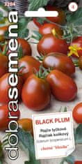 Dobrá semena Rajče tyčkové - Black Plum 0,2g tmavé, oválné