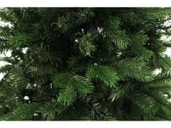 KONDELA Vánoční stromek s osvětlením Christmas Typ 6 LED300 180 cm - zelená