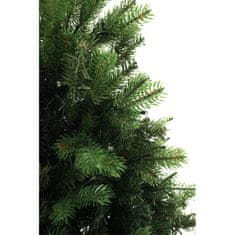 KONDELA Vánoční stromek s osvětlením Christmas Typ 6 LED300 180 cm - zelená