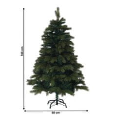 KONDELA Vánoční stromek Christmas Typ 9 120 cm - zelená