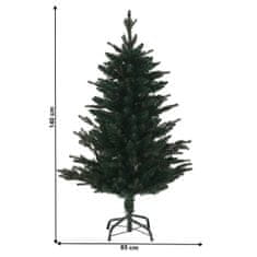 KONDELA Vánoční stromek Christmas Typ 8 140 cm - zelená