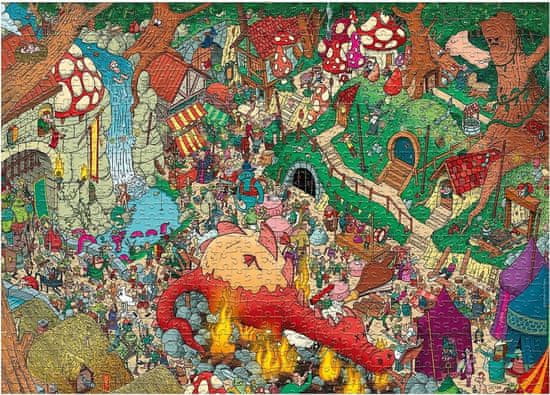 Heye HEYE Puzzle Země fantazie 1000 dílků