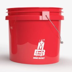 Magic Bucket  detailingový kbelík - Red (13 l)