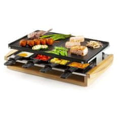 ADOMO Raclette gril - bambusový - DOMO DO9246G