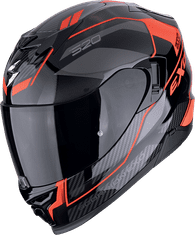 SCORPION Moto přilba EXO-520 EVO AIR LENA černo/červená M