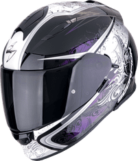 SCORPION Moto přilba EXO-491 RUN černý chameleon XS