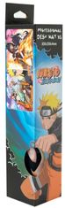 CurePink Herní podložka na stůl Naruto: Shippuden (80 x 35 cm)