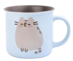 CurePink Keramický hrnek Pusheen: Pusu a buď můj (objem 380 ml)