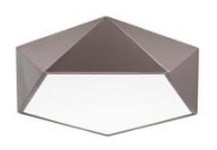 Nova Luce Nova Luce Kubisticky laděné stropní svítidlo Darius v různých barevných variantách - 400 x 100 mm, 4 x 10 W, bronzová NV 8186205