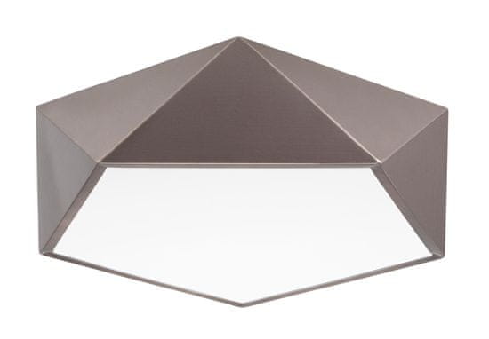 Nova Luce Nova Luce Kubisticky laděné stropní svítidlo Darius v různých barevných variantách - 400 x 100 mm, 4 x 10 W, bronzová NV 8186205