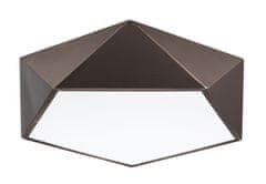 Nova Luce Nova Luce Kubisticky laděné stropní svítidlo Darius v různých barevných variantách - 400 x 100 mm, 4 x 10 W, bronzová NV 8186205