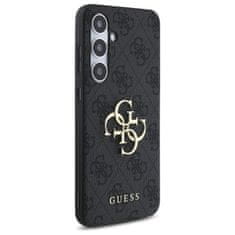 Guess Originální kryt GUESS - hardcase 4G Big Metal Logo GUHCS24FE4GMGGR pro Samsung Galaxy S24 FE , barva šedá