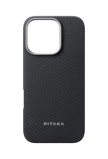 Pitaka MagEZ Case 5, Black/Grey Twill - iPhone 16 Pro