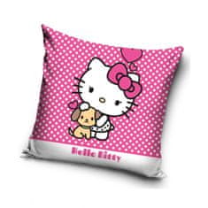 Carbotex  Povlak na polštářek Hello Kitty Puppie 40x40 cm