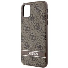 Guess Kryt Guess GUHCN61P4SNW Apple iPhone 11/XR brown hardcase 4G Stripe