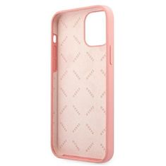 Guess Kryt Guess GUHCP12LLSPEWPI Apple iPhone 12 Pro Max pink hard case Peony Collection