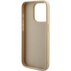 Guess Kryt Guess GUHCP14XPSAIRSD Apple iPhone 14 Pro Max hardcase Saffiano Iridescent Script gold