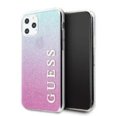 Guess Kryt Guess GUHCN65PCUGLPBL iPhone 11 Pro Max pink blue hard case Glitter Gradient