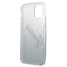 Guess Kryt Guess GUHCP12SPCUGLSBL Apple iPhone 12 mini blue hardcase Glitter Gradient Script