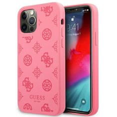 Guess Kryt Guess GUHCP12LLSPEFU Apple iPhone 12 Pro Max fushia hard case Peony Collection