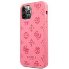 Guess Kryt Guess GUHCP12LLSPEFU Apple iPhone 12 Pro Max fushia hard case Peony Collection