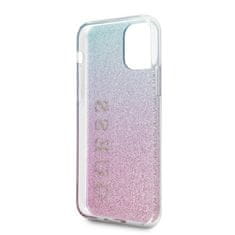 Guess Kryt Guess GUHCN65PCUGLPBL iPhone 11 Pro Max pink blue hard case Glitter Gradient