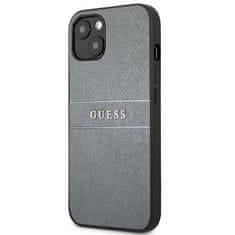 Guess Kryt Guess GUHCP13SPSASBGR Apple iPhone 13 mini grey Saffiano Strap