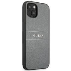 Guess Kryt Guess GUHCP13SPSASBGR Apple iPhone 13 mini grey Saffiano Strap