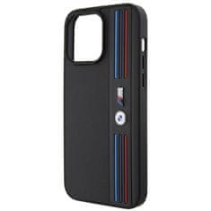 MobilPouzdra.cz Kryt BMW BMHCP15X22PPMK Apple iPhone 15 Pro Max Tricolor M Collection black